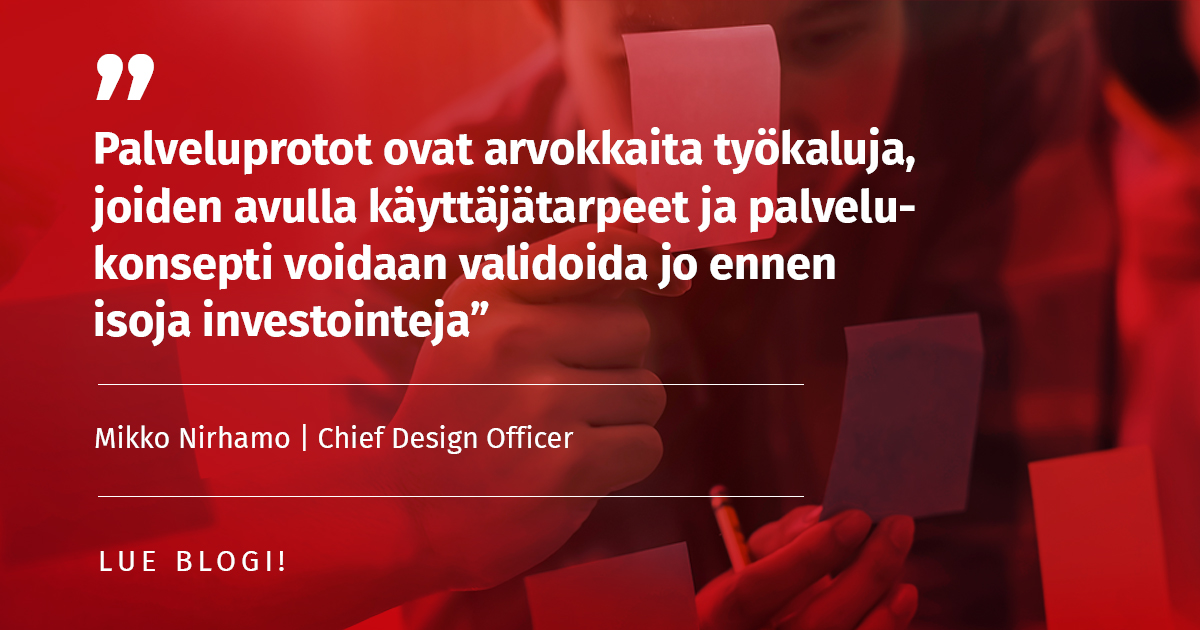 Testaa asiakaskokemus ennen isoa investointia