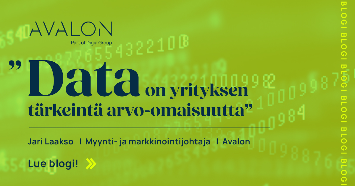 Data on uusi kulta – kunhan sen arvo ymmärretään ja sitä osataan hyödyntää